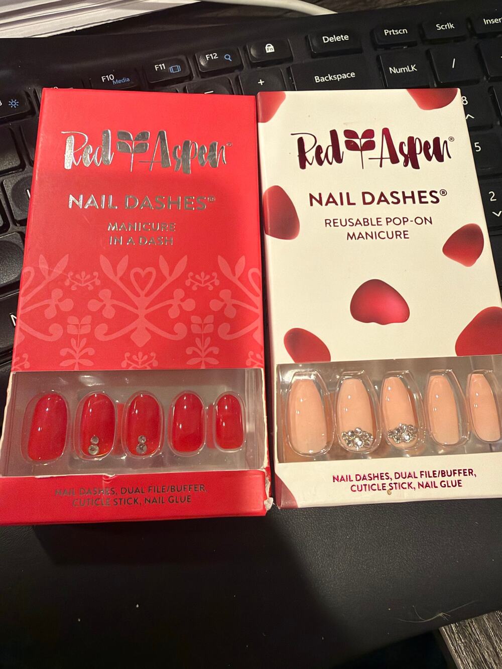 red aspen press on nails bundle
